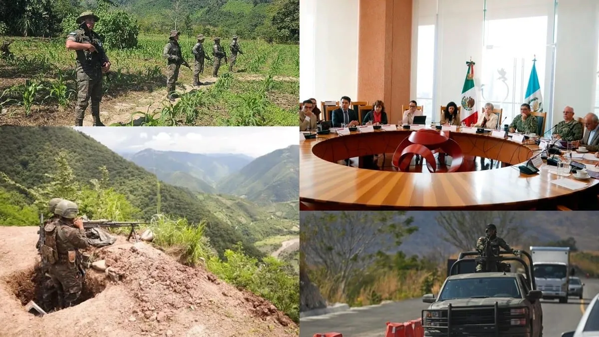 México y Guatemala vigilarán de manera conjunta la frontera entre ambos países por violencia de cárteles