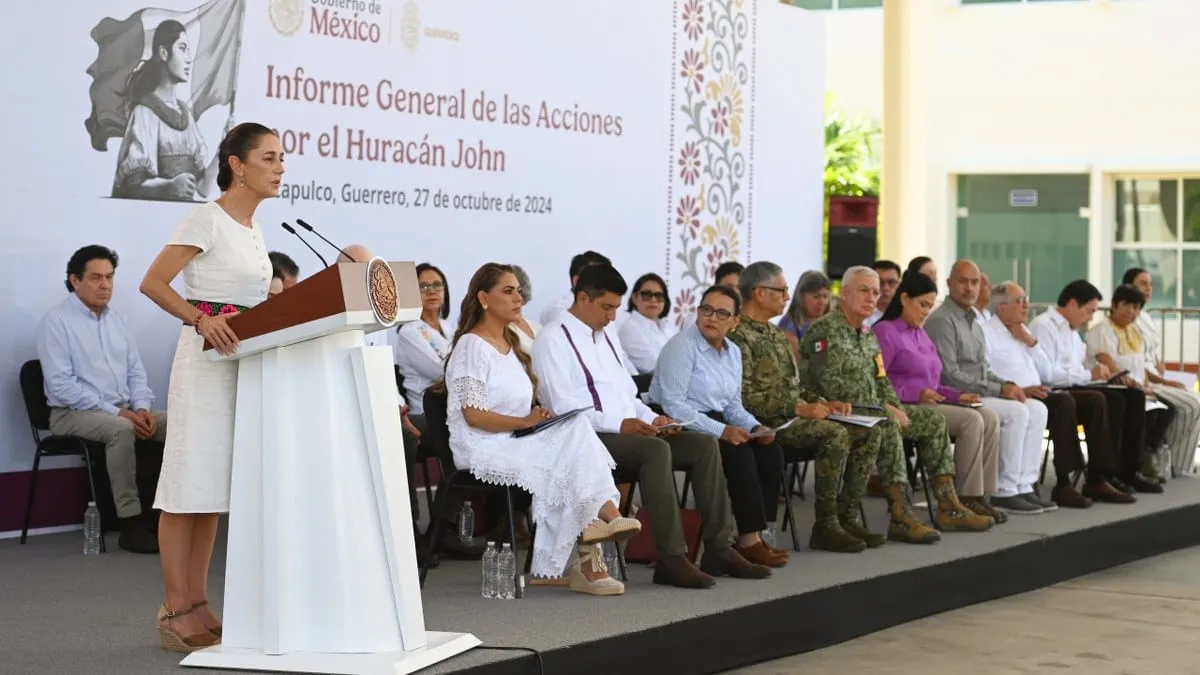Gobierno federal ha destinado más de 6 mil mdp para emergencia en Guerrero, informa Sheinbaum