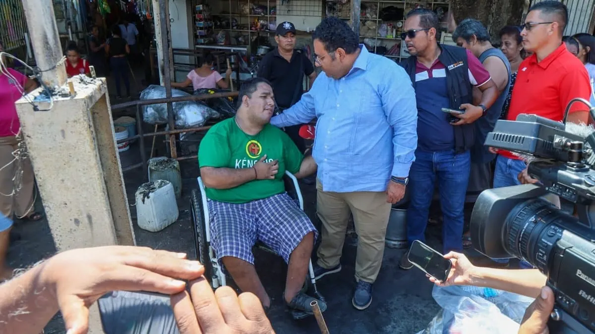 Gobierno de Guerrero anuncia intervención en Subestación de Bomberos tras incendio en Mercado Central de Acapulco