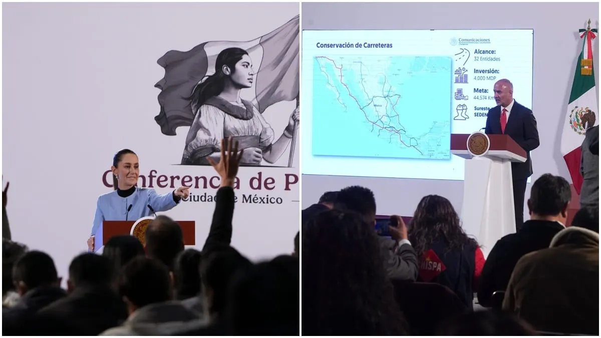 ‘Bachetón’ nacional responde a la principal queja de la población: los baches, dice Sheinbaum