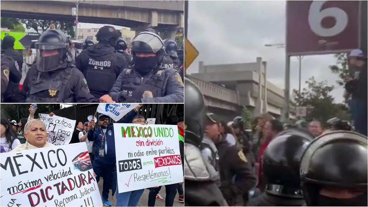 Trabajadores del PJF denuncian agresión policíaca en la CDMX que daña derechos humanos
