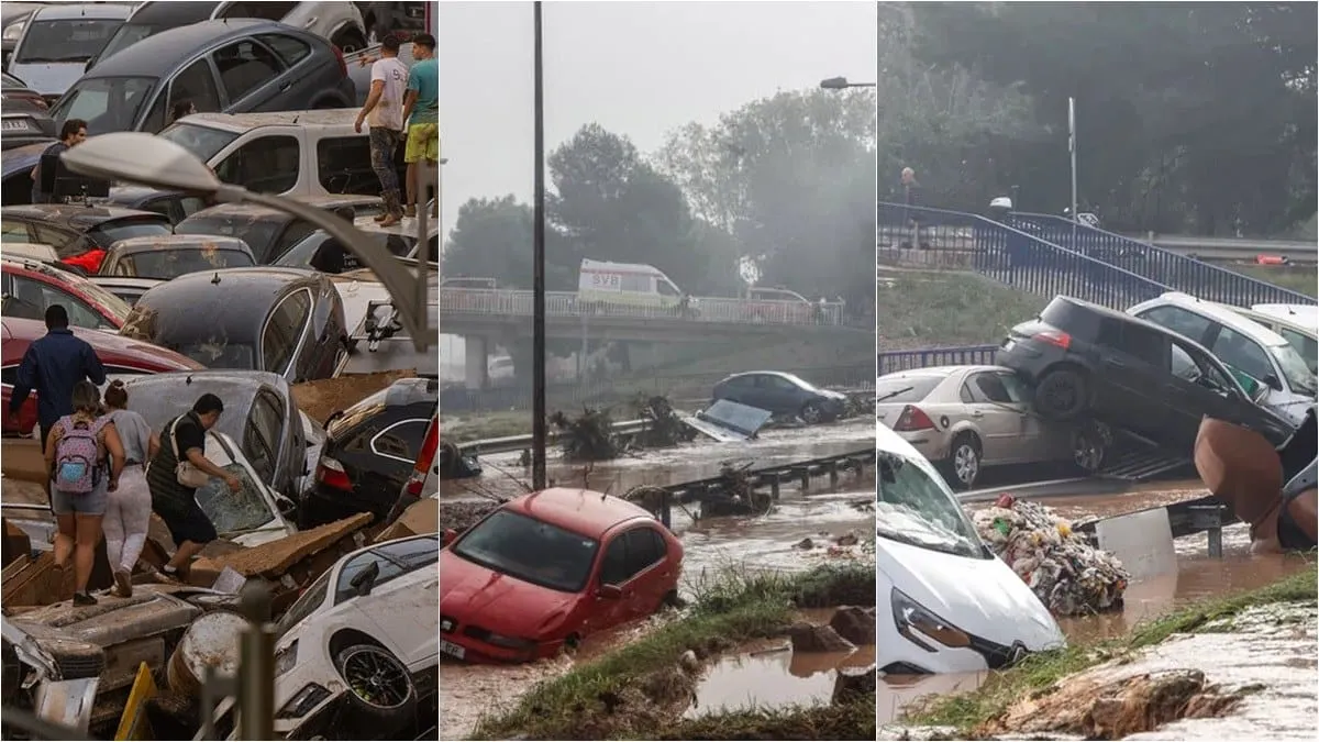 Fallecen 95 personas por las graves inundaciones en el este y el sur de España