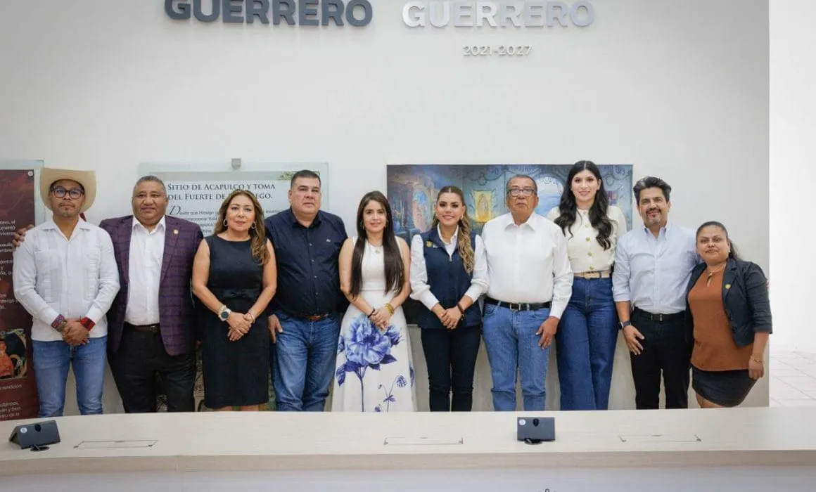 Evelyn Salgado fortalece alianza con diputados federales en beneficio de Guerrero