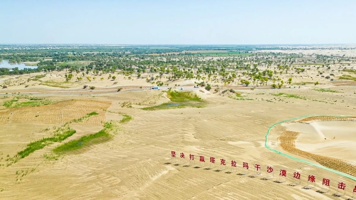 China crea barrera verde de 3 mil kilómetros que limita desertificación y protege agricultura