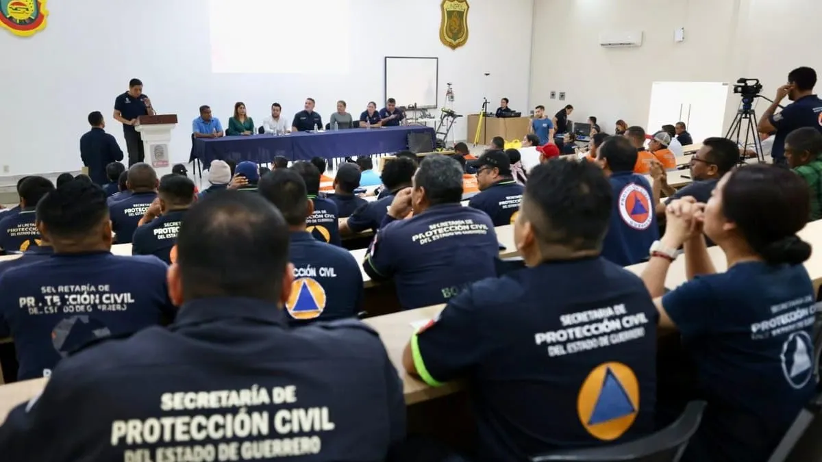 Gobierno de Guerrero capacita a municipios en protección civil para enfrentar desastres
