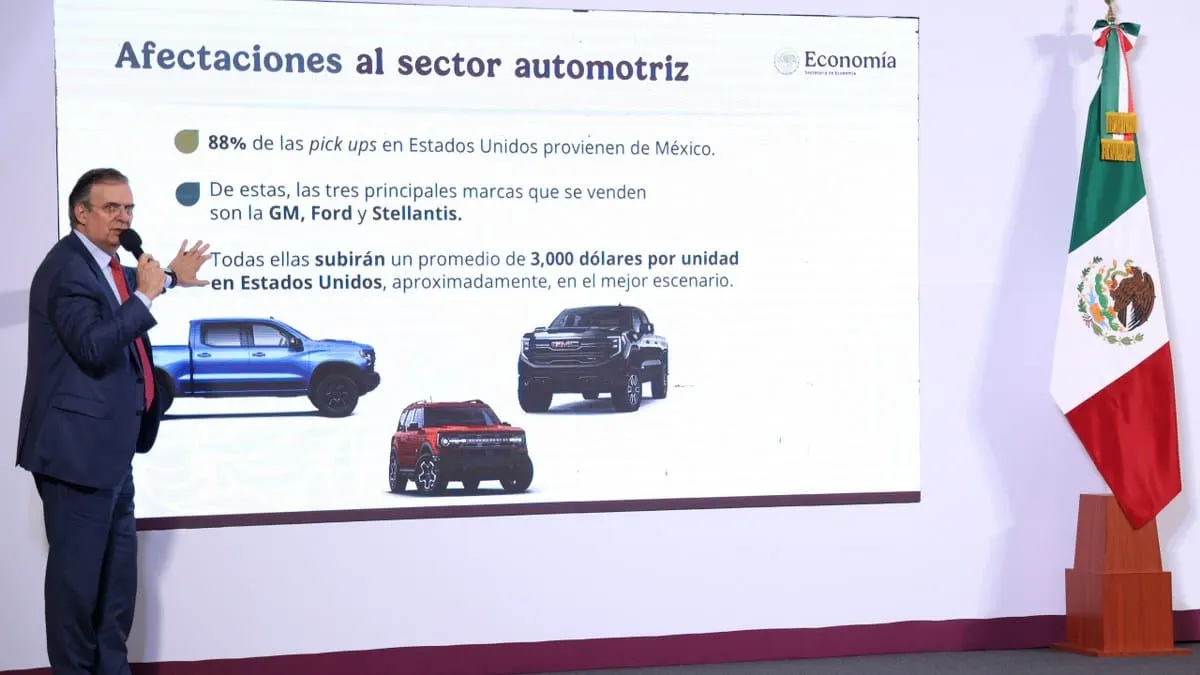 Por aranceles de Trump se perderían 400 mil empleos en EU; industria automotriz, la más afectada: Ebrard