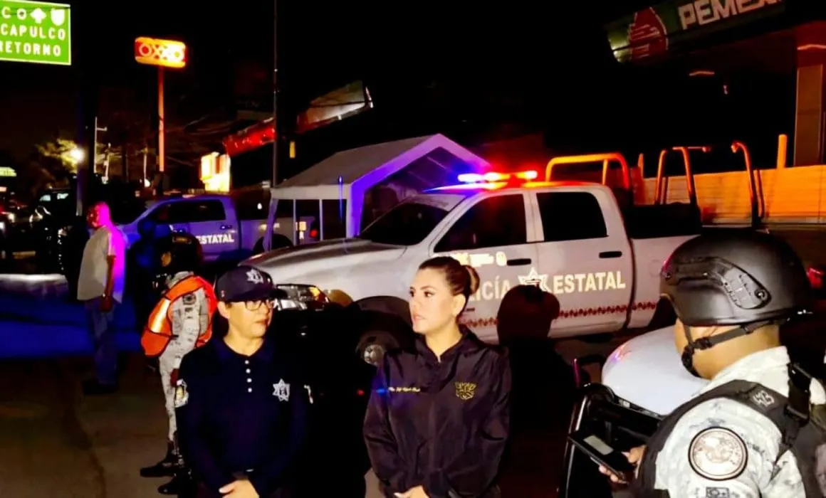 Encabeza Evelyn Salgado operativos nocturnos de seguridad en Chilpancingo