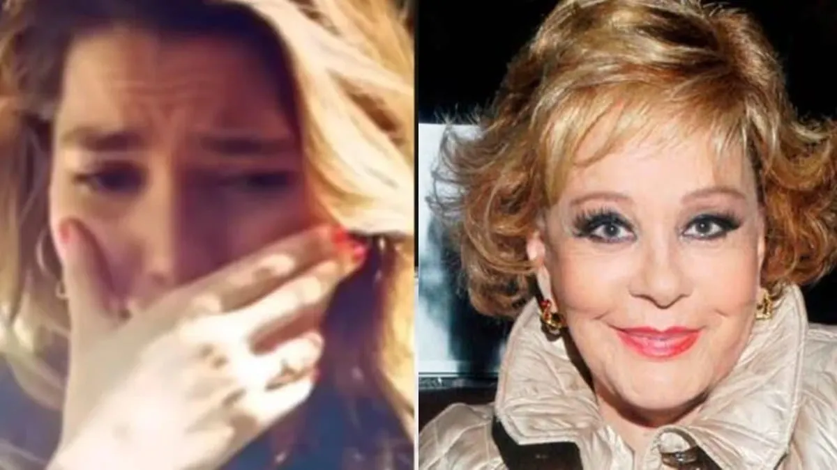 Frida Sofía comparte video donde aparece llorando y hablando sobre su abuela Silvia Pinal