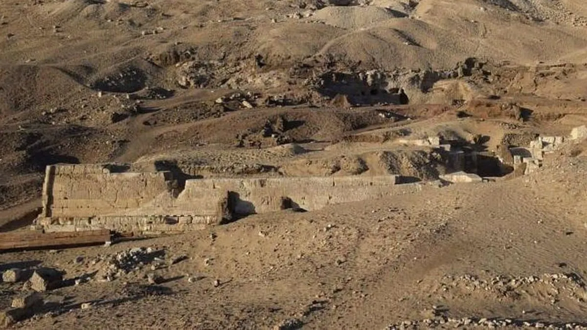 Descubren extraño templo egipcio de hace más de 2 mil años hecho por Ptolomeo VIII