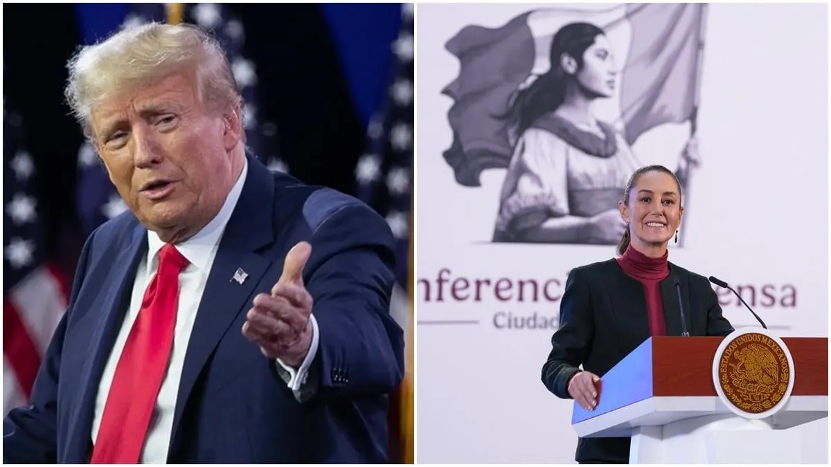 Trump vuelve amenazar a México; impondrá aranceles de 25% si no “frena el paso de criminales y drogas", afirma