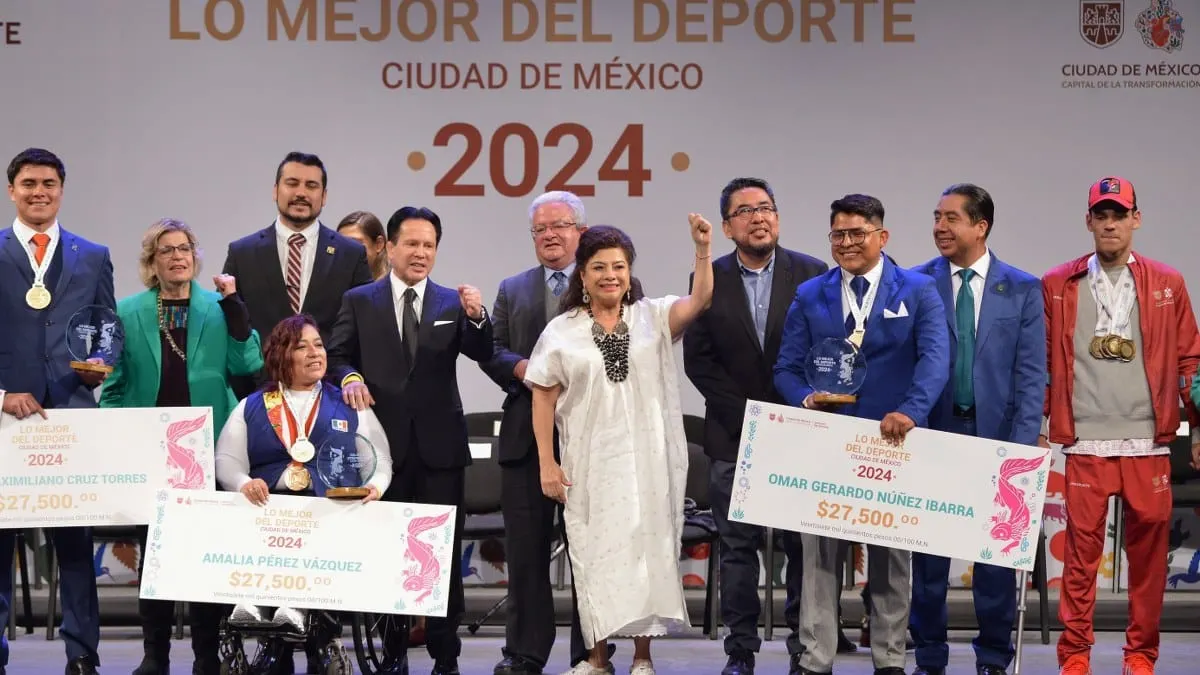 Clara Brugada se compromete a mover la Cdmx con el deporte; anuncia infraestructura y aumento a becas