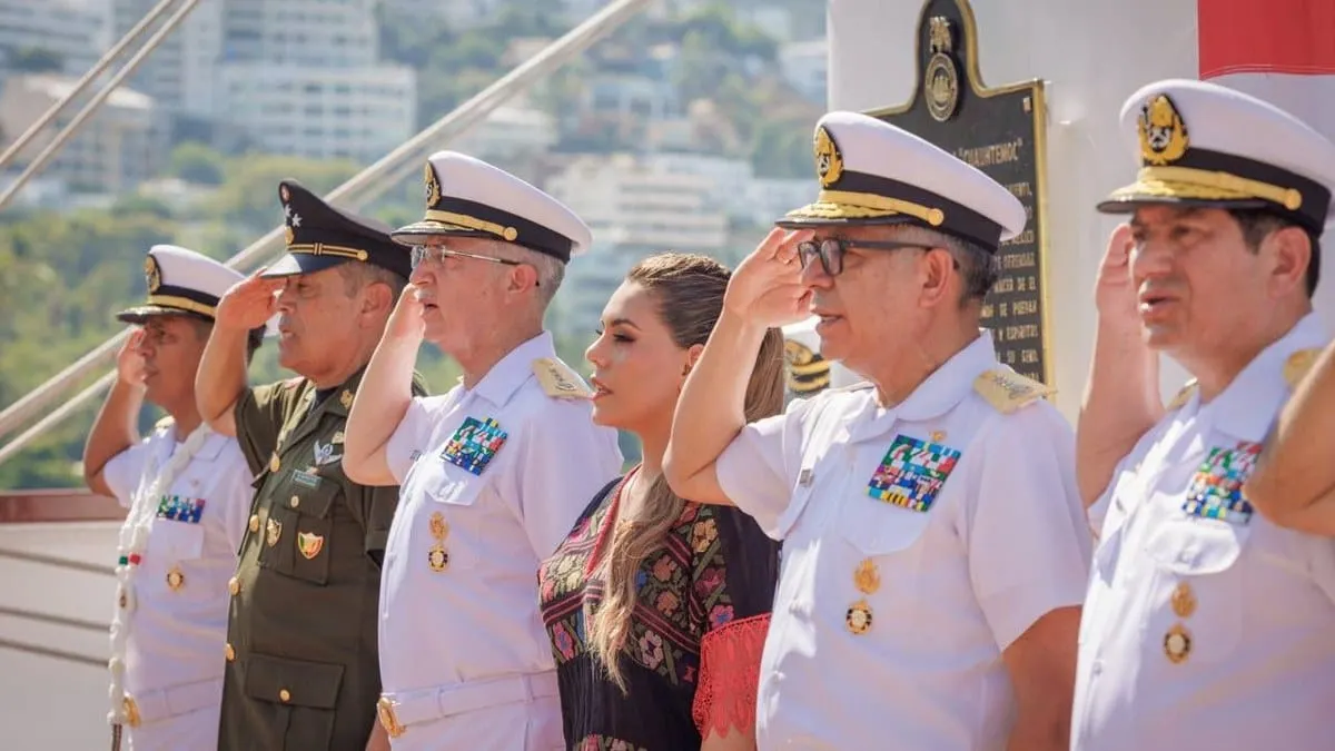 Arriba el Buque Escuela Cuauhtémoc tras su viaje de instrucción Tricontinental 2024
