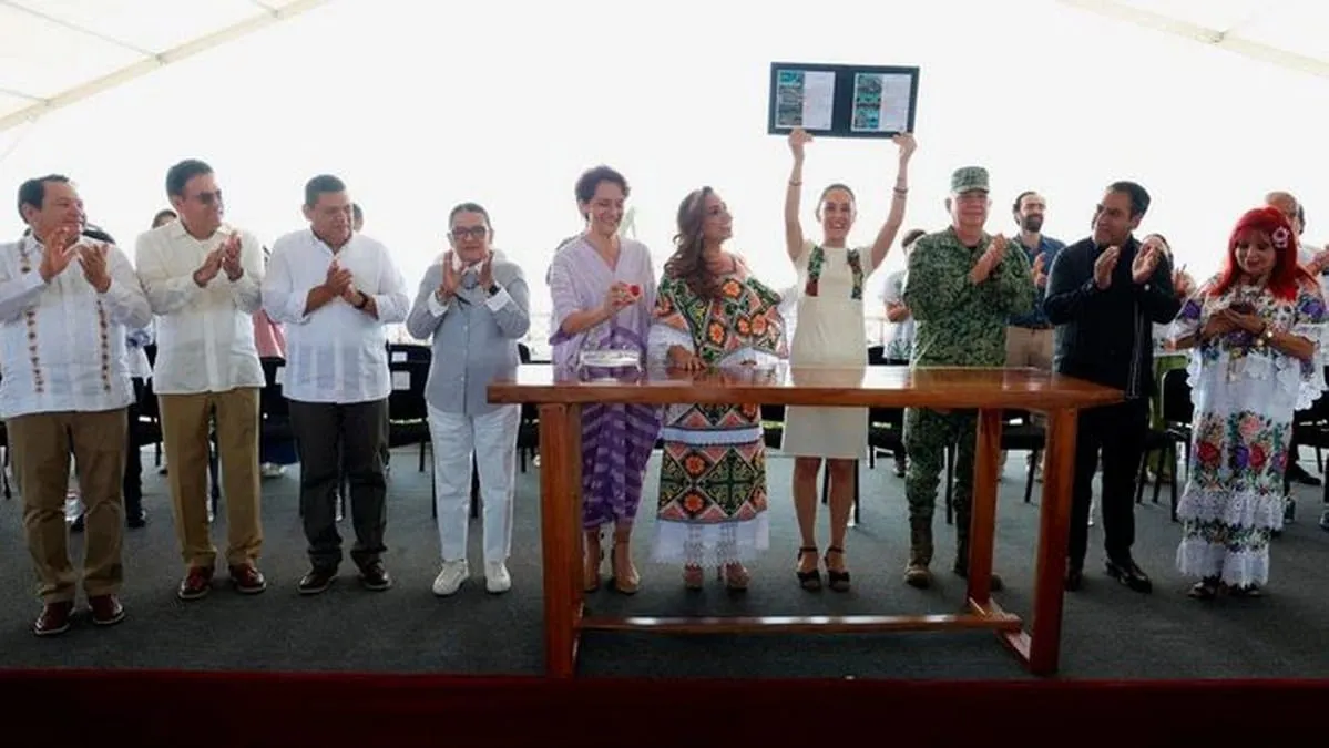 Tren Maya le dice al mundo que México es una gran nación, dice Shienbaum al celebrar primer año