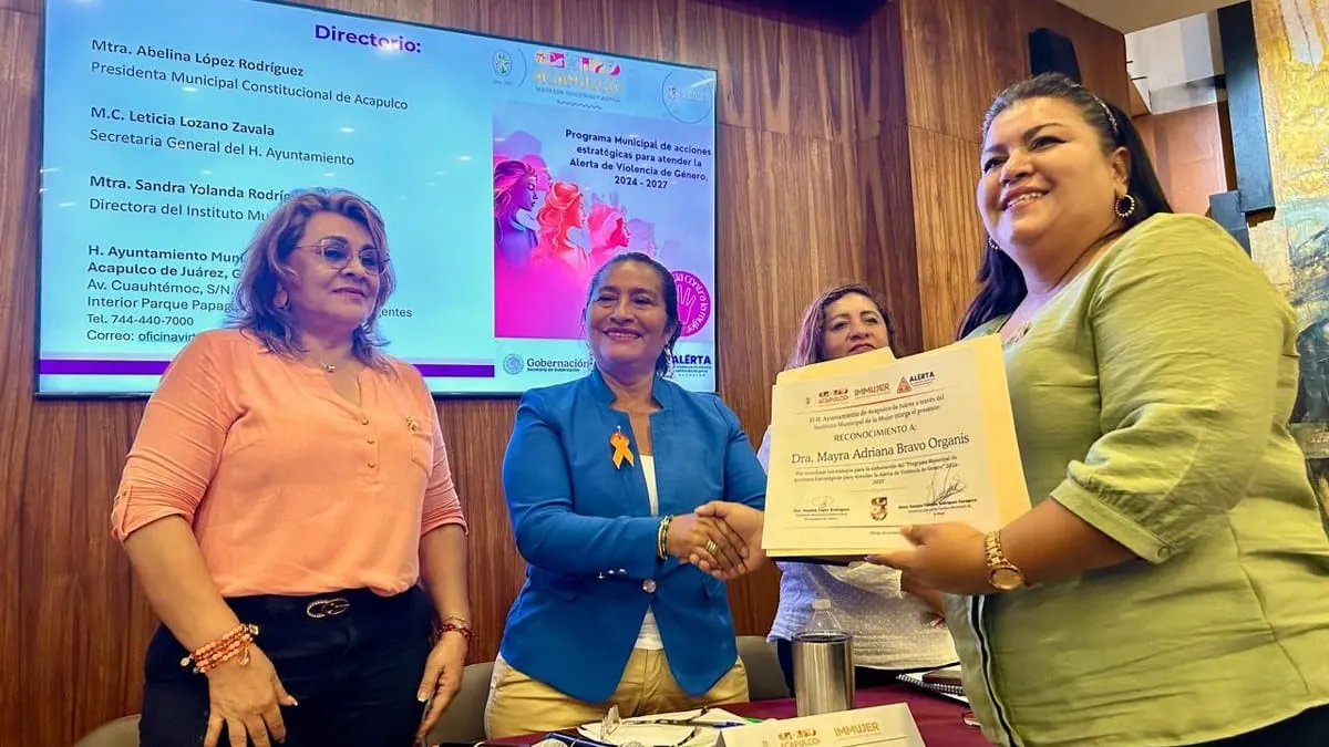 Acapulco instala mecanismo para atender la Alerta de Violencia de Género