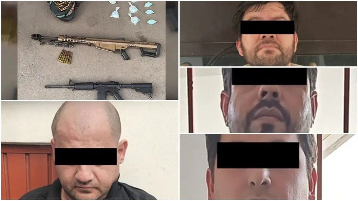 Capturan a pagador de "La chapiza" en Culiacán y Sonora y a otros cinco con armas y drogas