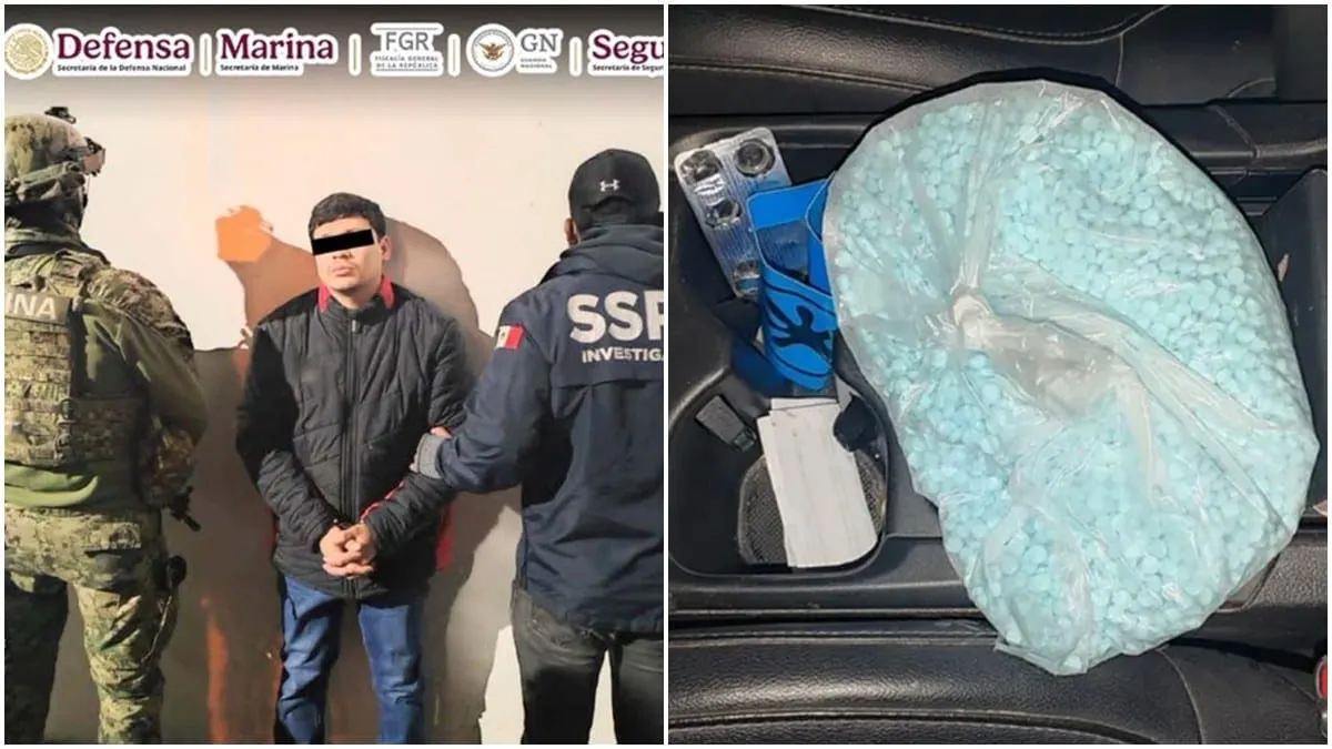 Cae 'cocinero' de drogas sintéticas relacionado con decomiso histórico de fentalino en Sinaloa