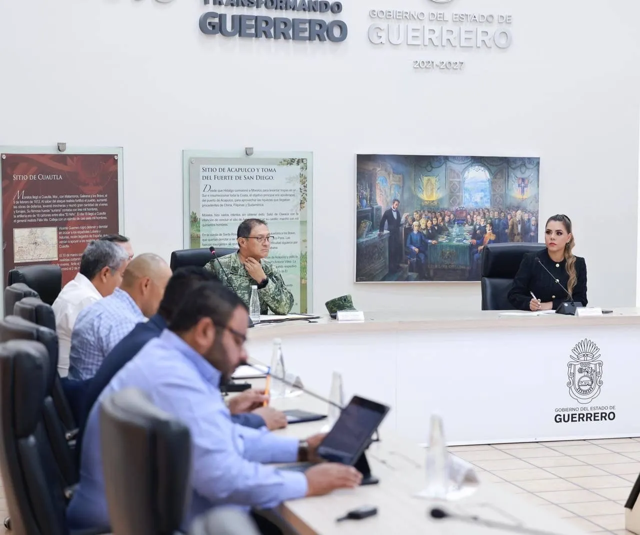 Evelyn Salgado instruye revisión a operativos decembrinos en Guerrero