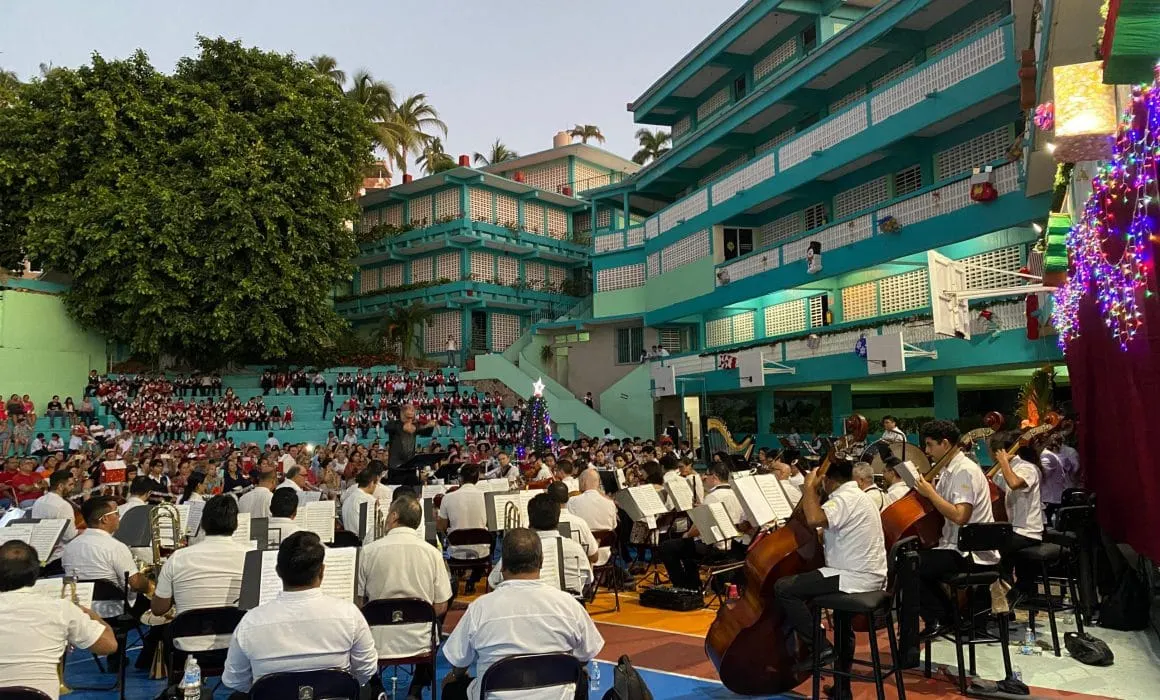 Llegan los conciertos navideños de la OFA a la zona tradicional de Acapulco