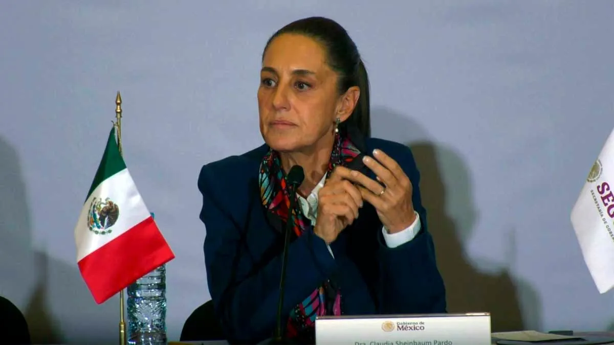 Donde los gobernadores no están al frente, hay problemas de seguridad: Sheinbaum