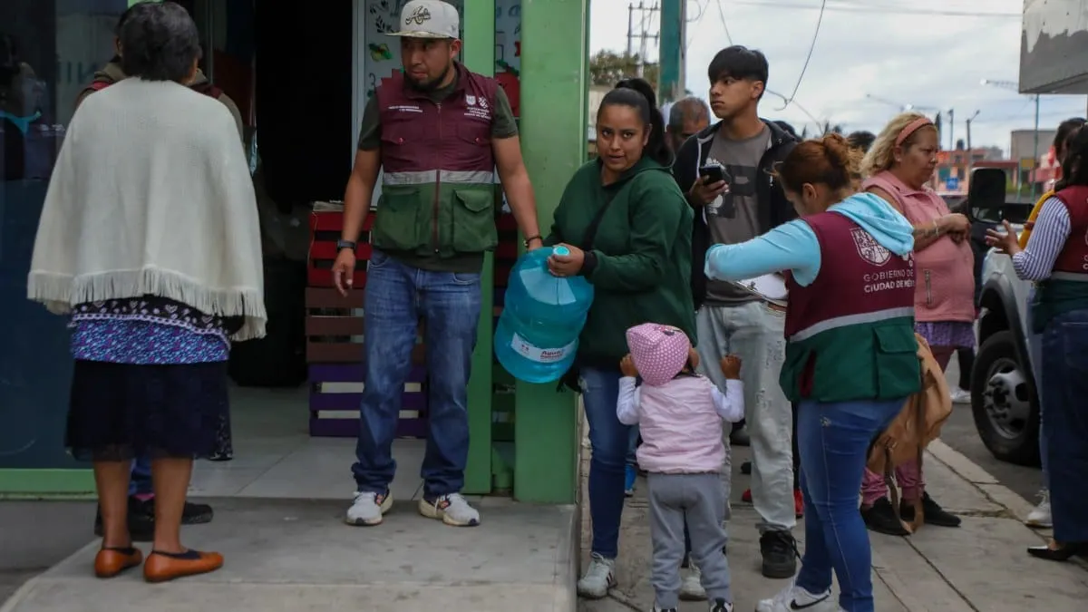 Programa Agua Bienestar amplía distribución en zonas vulnerables de la Ciudad de México