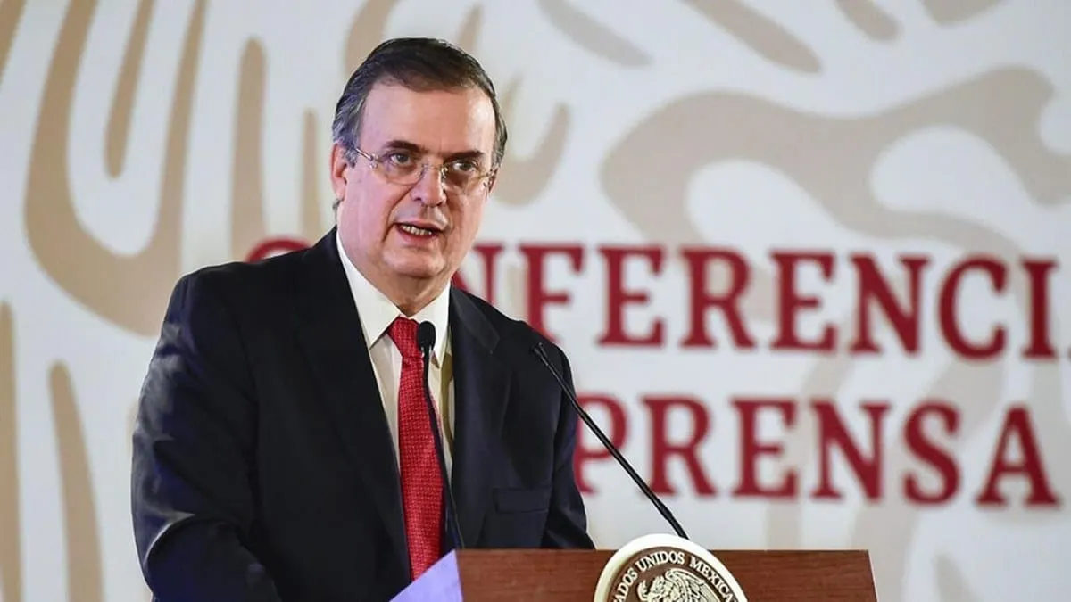 Marcelo Ebrard conversa con la ministra de Comercio de Canadá, Mary Ng, tratan temas del T-MEC, y amenazas de Trump