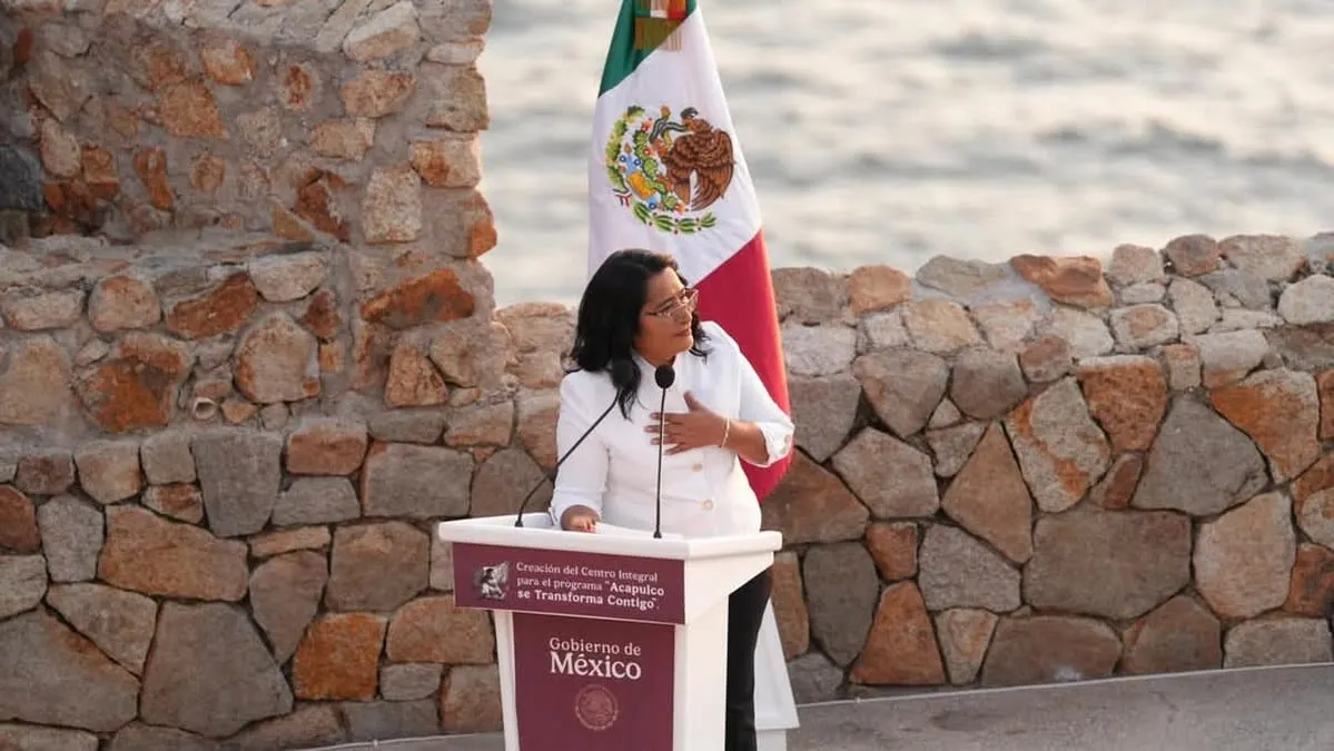 Acude Abelina López a presentación del programa “Acapulco se Transforma Contigo”, anunciado por Sheinbaum