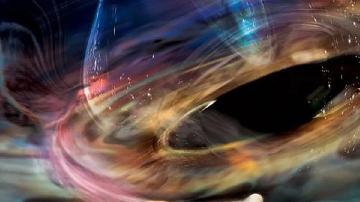 'Agujeros negros', monstruos gravitatorios que consumen la materia del espacio profundo