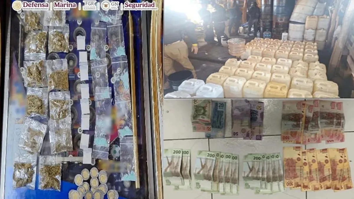 Vendían gasolina robada y droga sobre la carretera; cae banda de nueve en Edomex