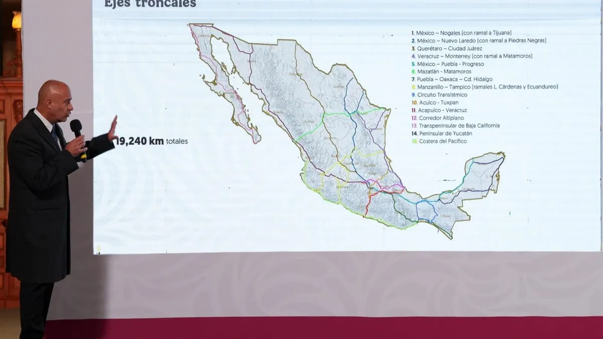 México invertirá más de 35 mil mdp en construcción y reparación de carreteras en 2025
