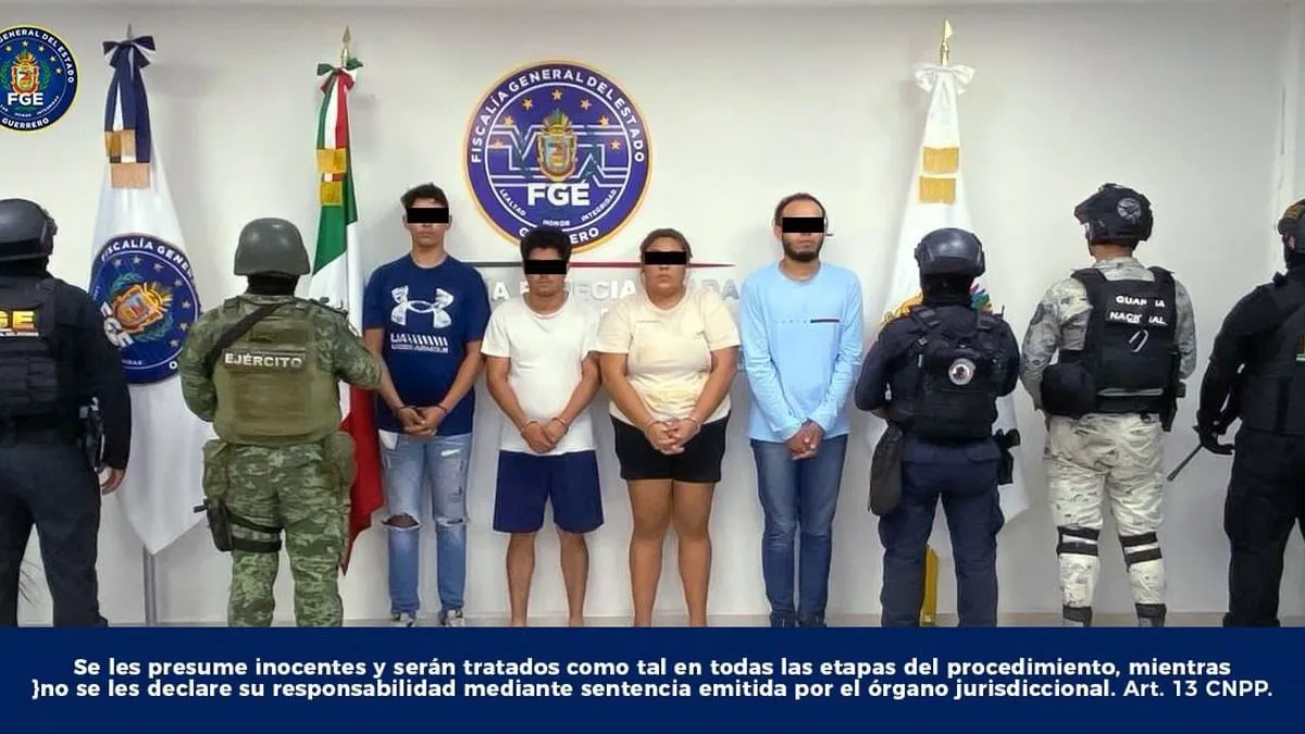 Arrestan a cuatro presuntos secuestradores en Acapulco
