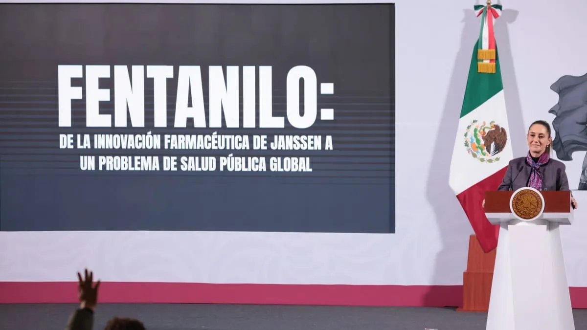Sheinbaum presenta campaña contra el consumo de drogas: 'El fentanilo te mata'