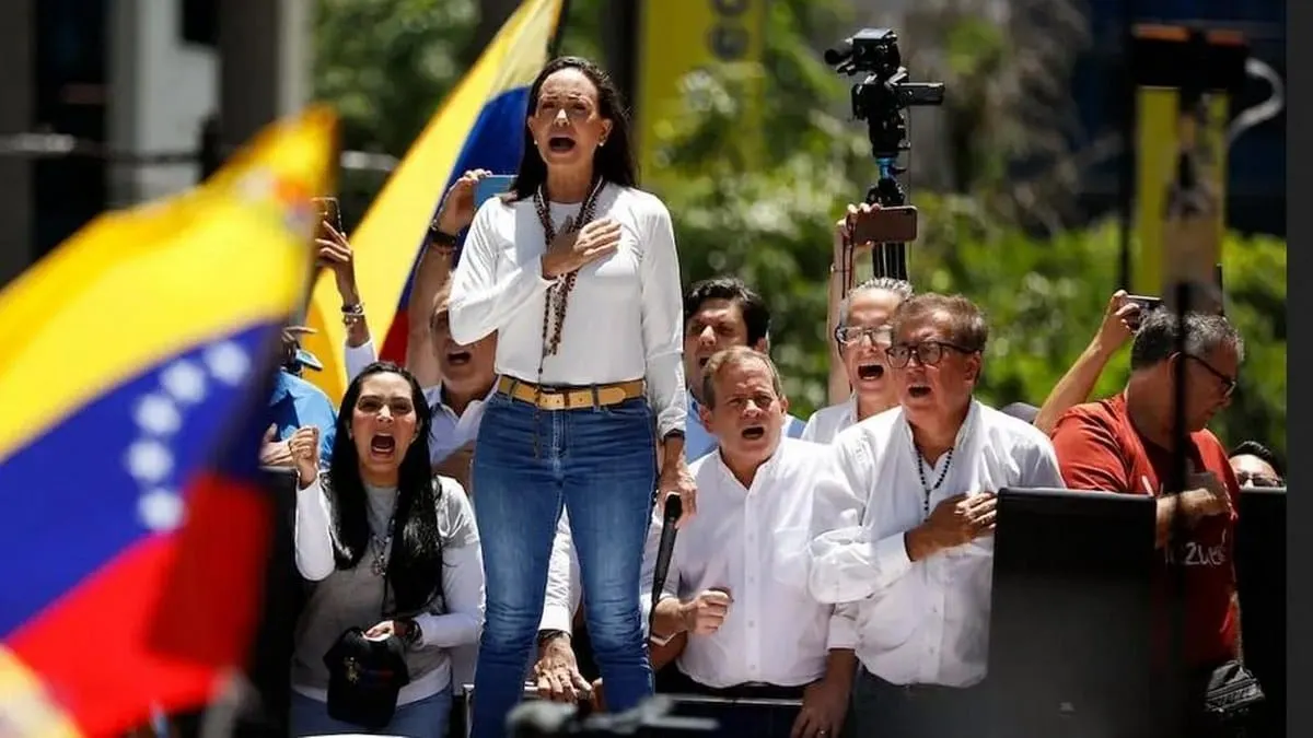 Machado, lideresa opositora en Venezuela, fingió secuestro; 'solo había perdido su cartera azul', dijo