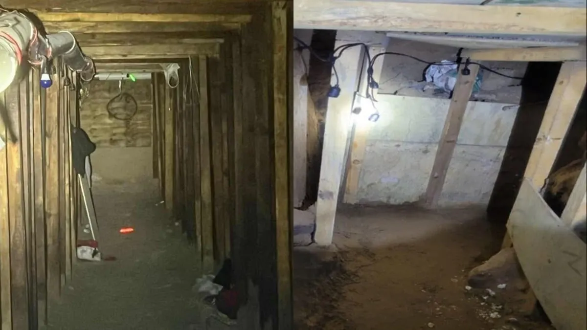 Usaban narcotúnel para pasar migrantes y droga a EU; estaba bajo el lecho del río Bravo