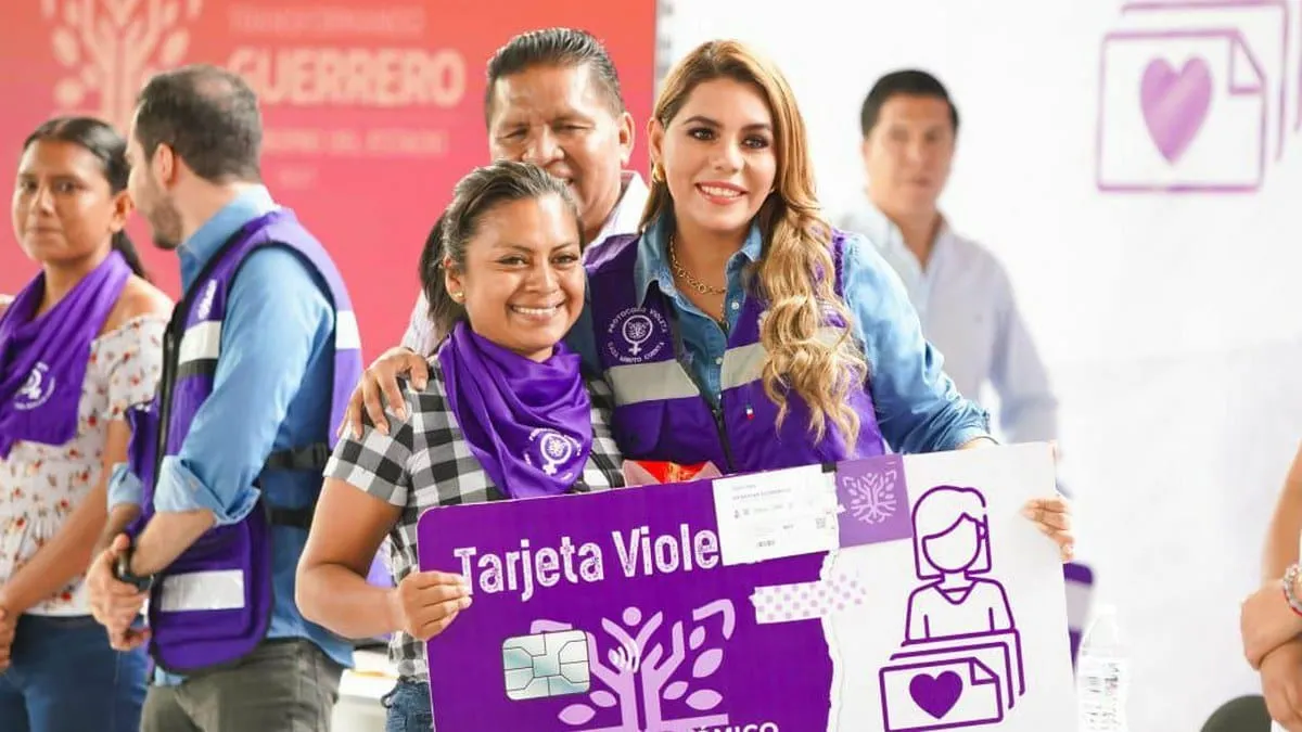Guerrero: prevén beneficiar a 20 mil madres solteras con Tarjeta Violeta en 2025
