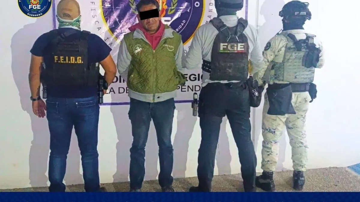 Detienen en flagrancia a presunto extorsionador en Taxco