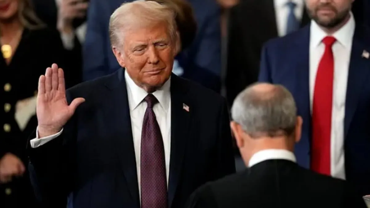 Donald Trump asume como 47º presidente de los Estados Unidos, en Washington