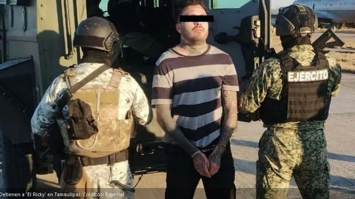 Capturan a “El Ricky”, segundo al mando del Cártel del Noreste, tras balaceras en Nuevo Laredo