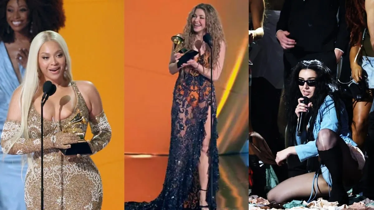 Beyoncé, Shakira, Kendrick Lamar y Charli XCX, los premios Grammy más celebrados