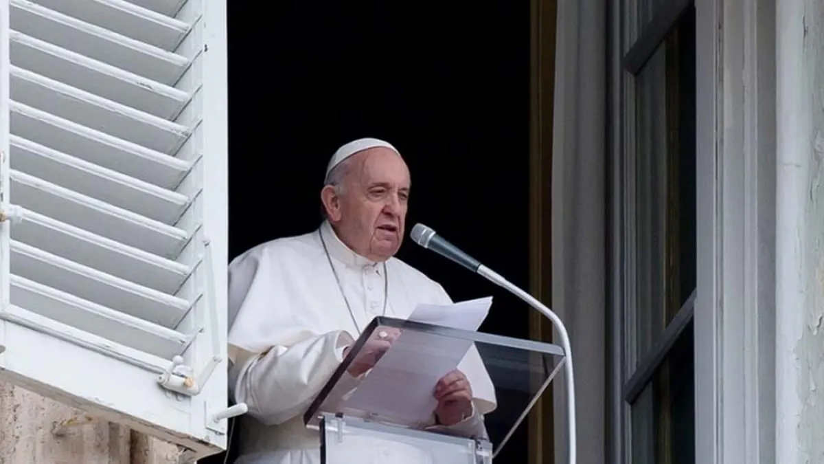 Pobres, débiles y enfermos, son los excluidos de la sociedad consumista-materialista, dice Papa Francisco