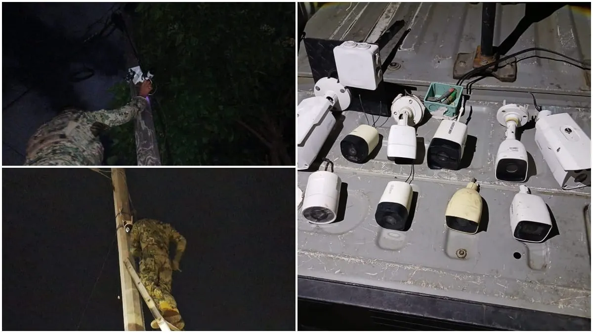 Desmantelan cámaras de videovigilancia en Acapulco usadas por la delincuencia
