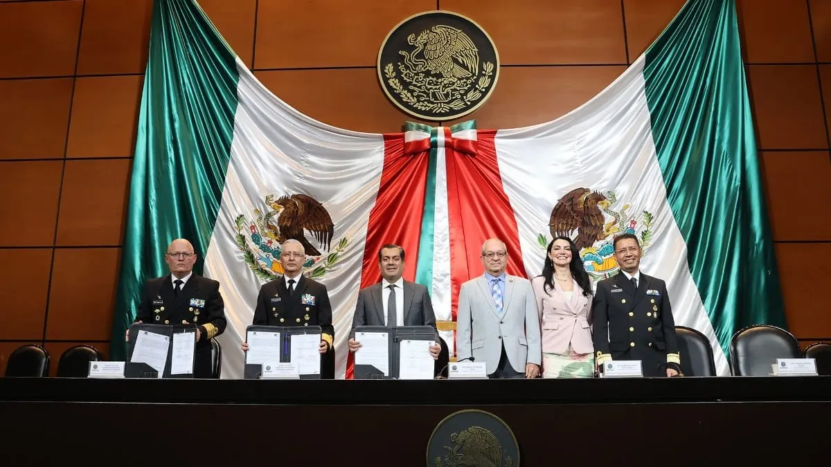 Cámara de Diputados y Secretaría de Marina firman convenio de colaboración de vinculación académica