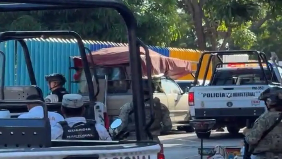 Abaten a presunto extorsionador tras persecución y enfrentamiento en Acapulco
