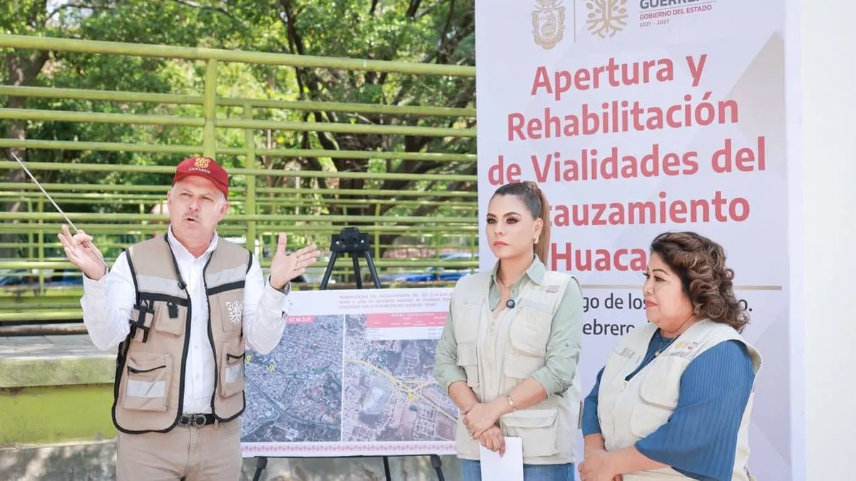 Gobierno de Guerrero avanza en rehabilitación del Río Huacapa y apertura de vialidad en Chilpancingo