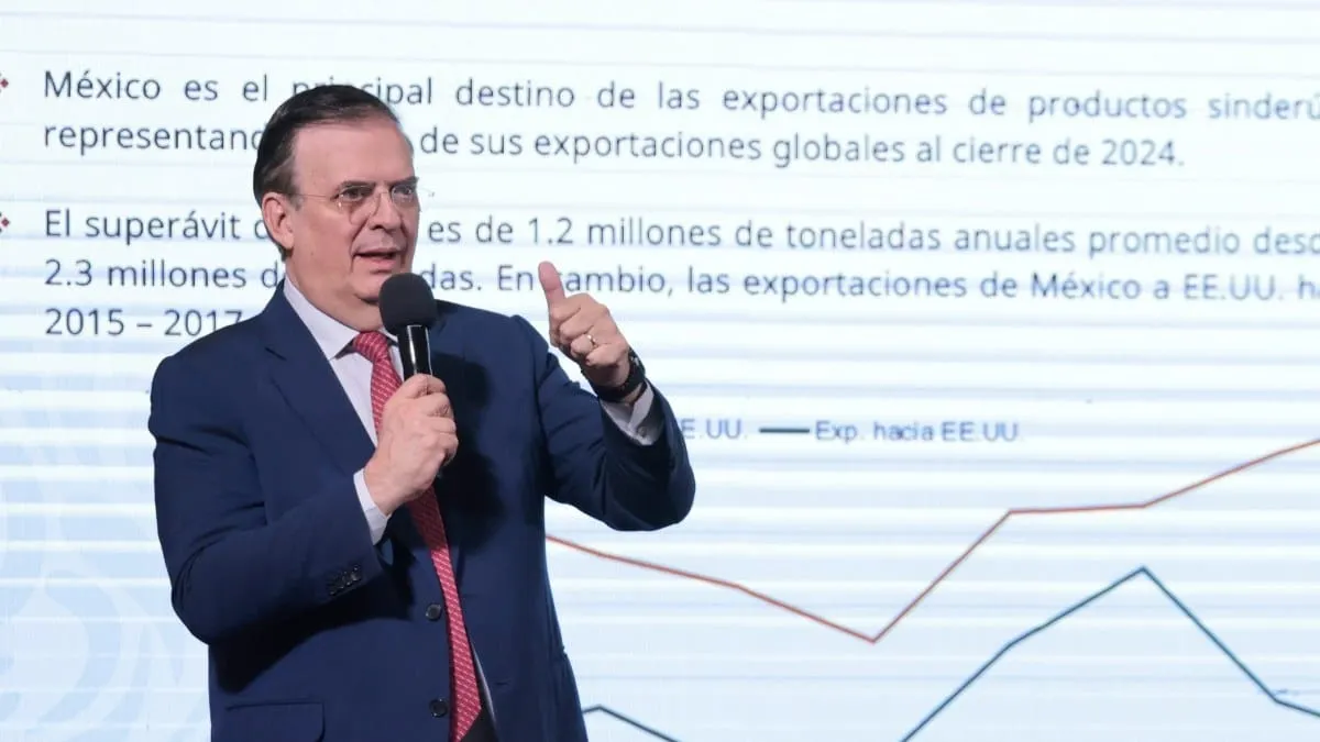 Aranceles que impuso EU al acero y aluminio no se justifican, afirma Marcelo Ebrard