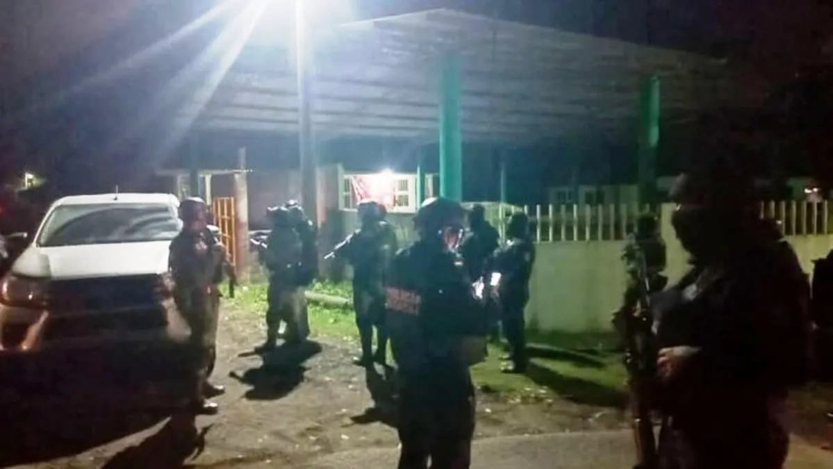 Vinculan a proceso a 14 policías detenidos en el cateo a un rancho en Nacajuca, Tabasco