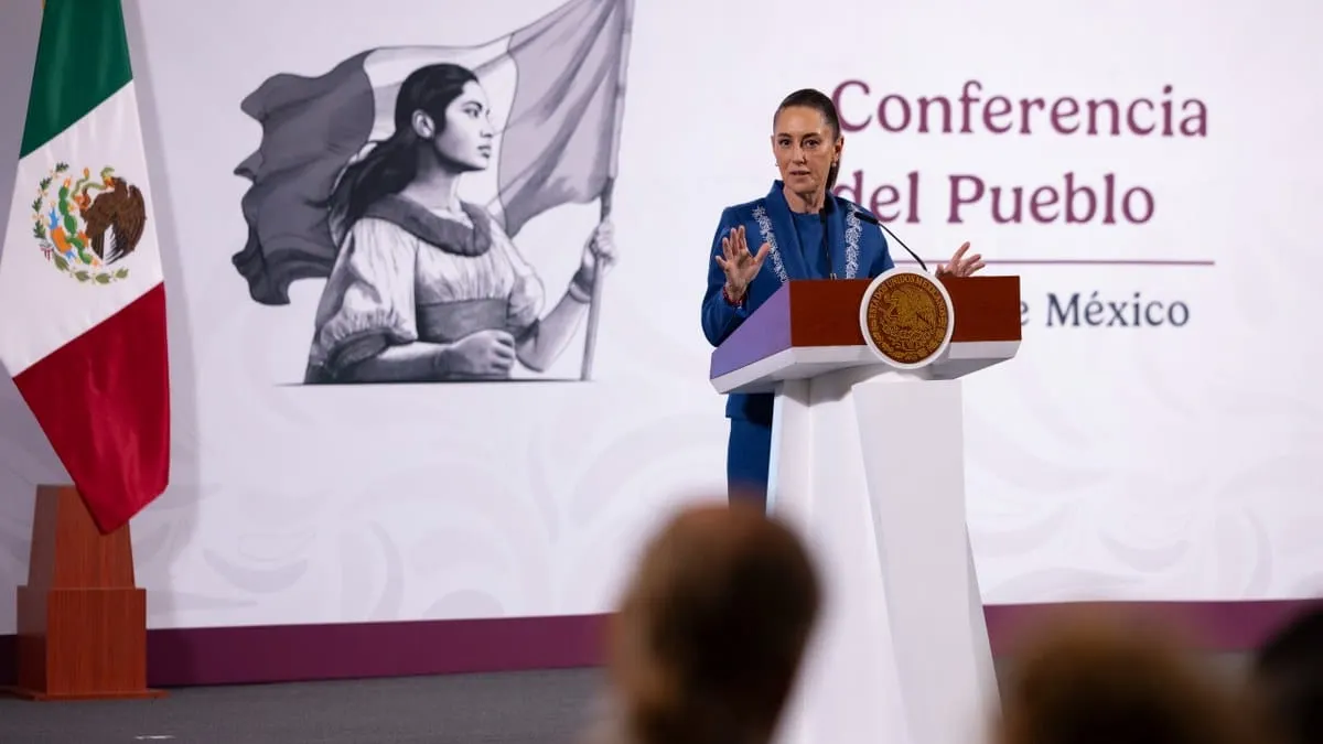“Se lo dejo a la presidenta de Morena", dijo Sheinbaum sobre polémica por afiliación de Yunes Marquez