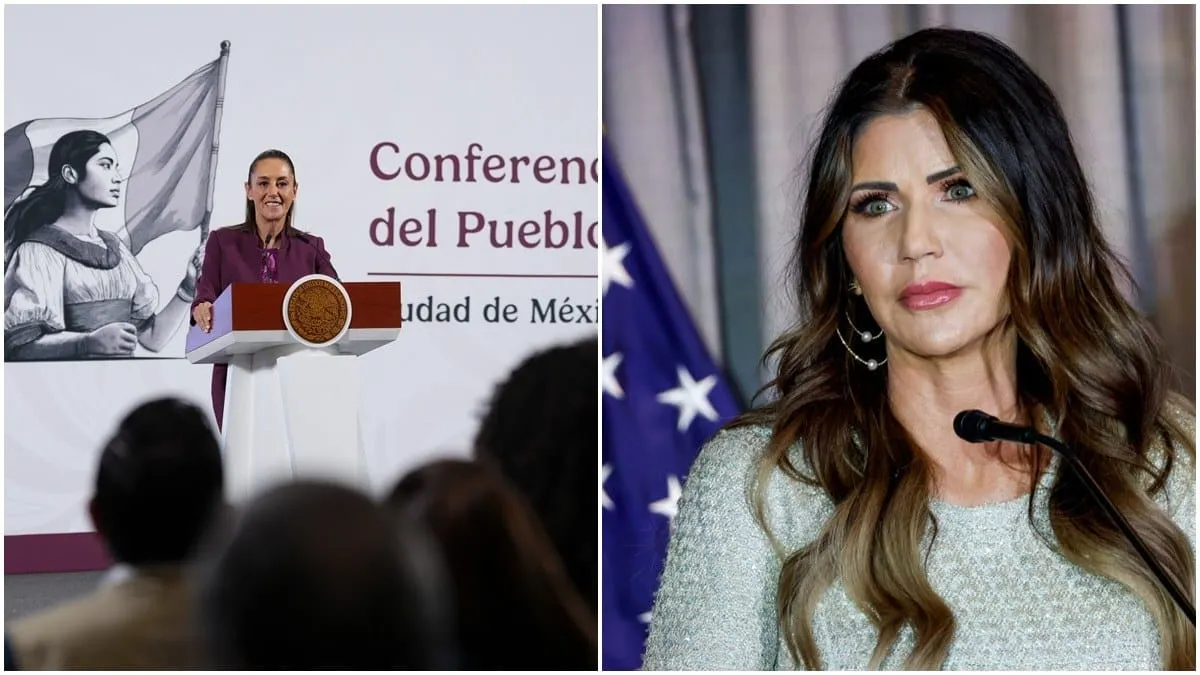 Seguridad, migración y coordinación, temas que tratará Sheinbaum con Kristi Noem, secretaria de Seguridad de EU