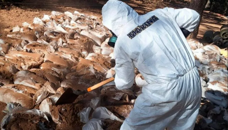 Gigantesco narcolaboratorio en Zacatecas podría pruducir 27 mil 930 kilos de metanfetaminas; Marina lo neutraliza