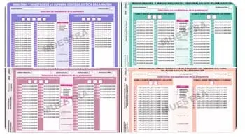 Presentan boletas para elecciones del Poder Judicial