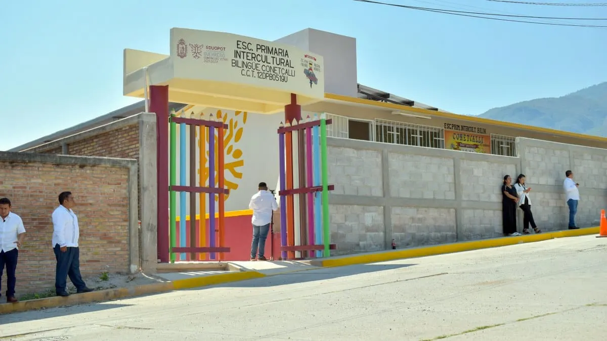 Inauguran Primaria Bilingüe "Conetcalli" en Chilpancingo para fortalecer la educación intercultural